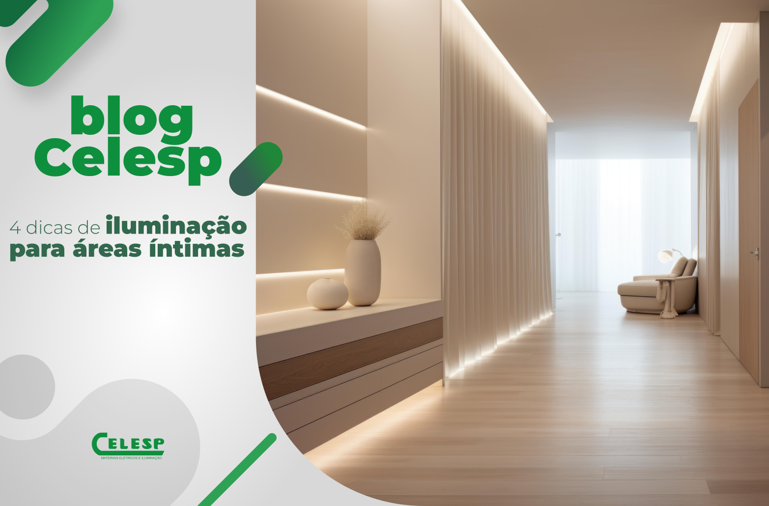 iluminação para áreas íntimas