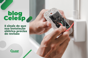 instalação elétrica precisa de revisão